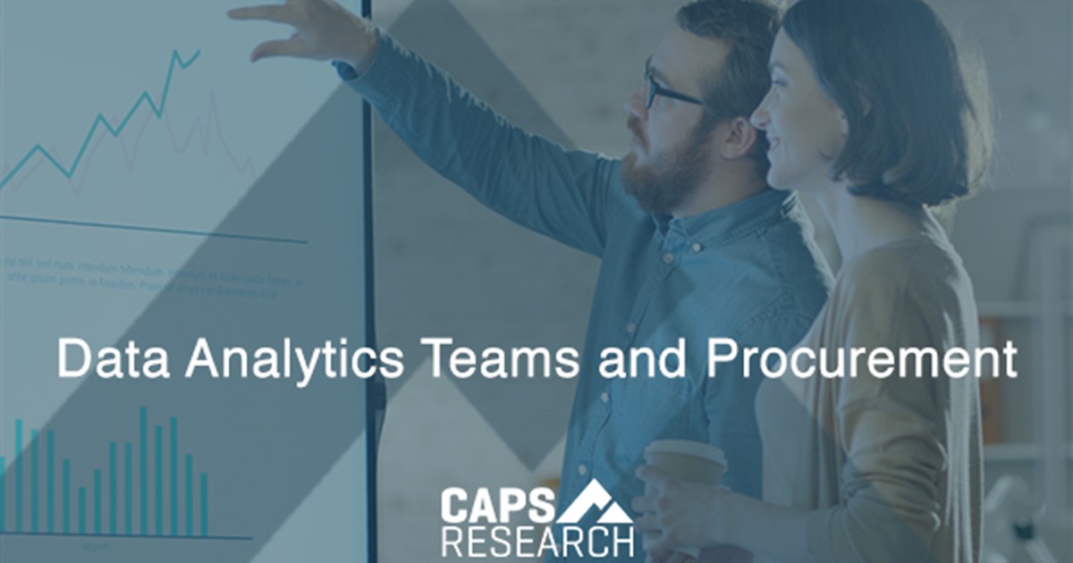 Data Analytics Teams and Procurement