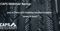 CAPS Webinar Recap_ Just in Time (JIT) Viability Amid Disruption – Does It Exist?